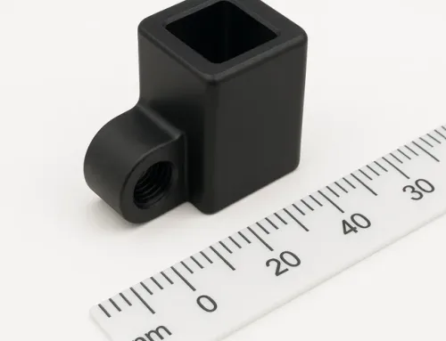 aerospace-Black Anodized Seatbelt Anchor Housing