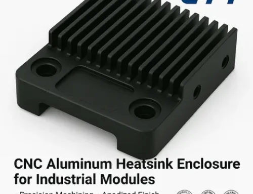 Electronic-CNC-Machined Aluminum Heatsink Block