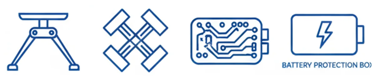 aerial drone components 